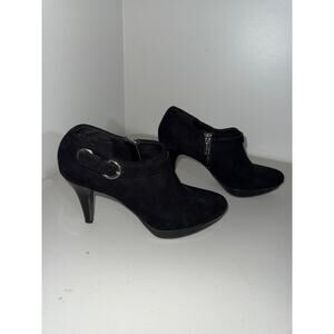 Bandolino Women's Faux Suede Ankle Boots Booties High Heels Shoes 8